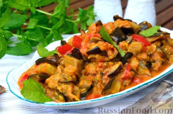 Карри из баклажанов