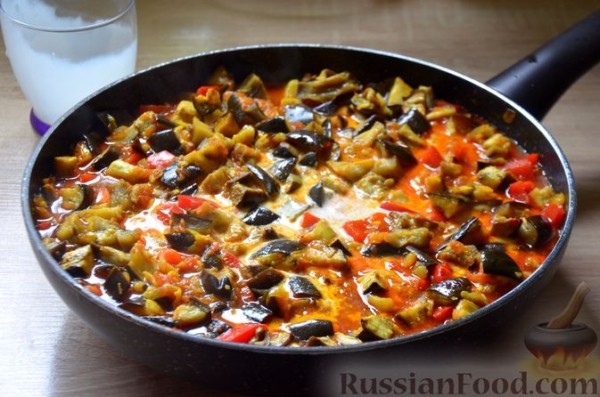 Карри из баклажанов