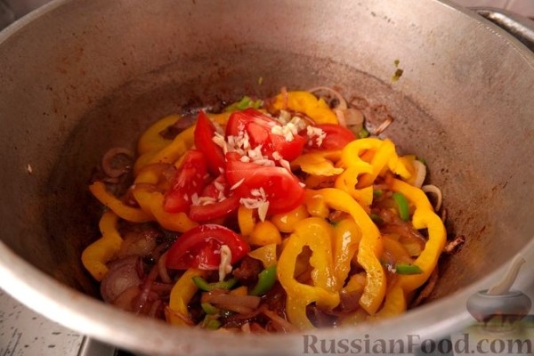Паприкаш из индейки