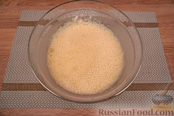 Блины на миндальном молоке с марципановой начинкой