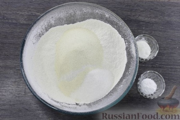 Пирог "Осенний" с грушами и творогом