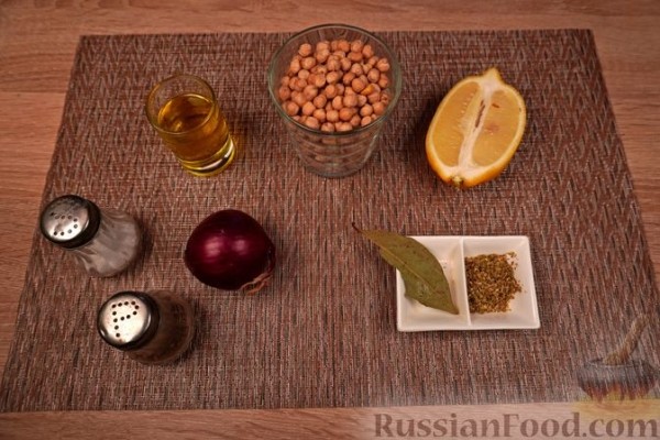 Греческий нутовый суп с лимоном