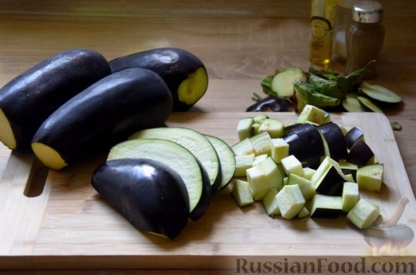 Карри из баклажанов