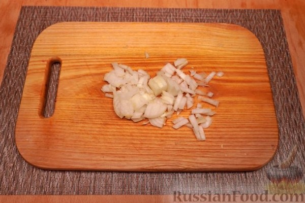 Голубцы с рыбой, картофелем и квашеной капустой (в духовке)