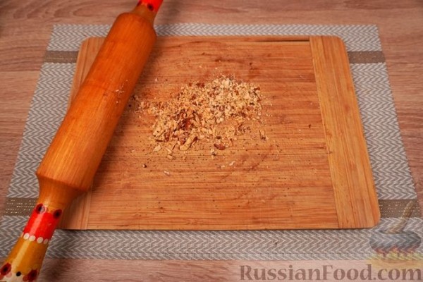 Блины на миндальном молоке с марципановой начинкой