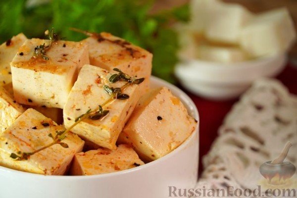 Маринованная брынза