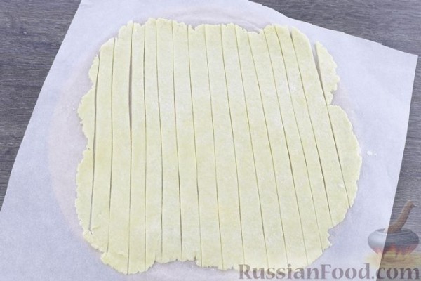 Пирог "Осенний" с грушами и творогом