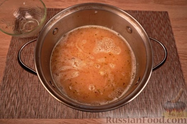 Греческий нутовый суп с лимоном