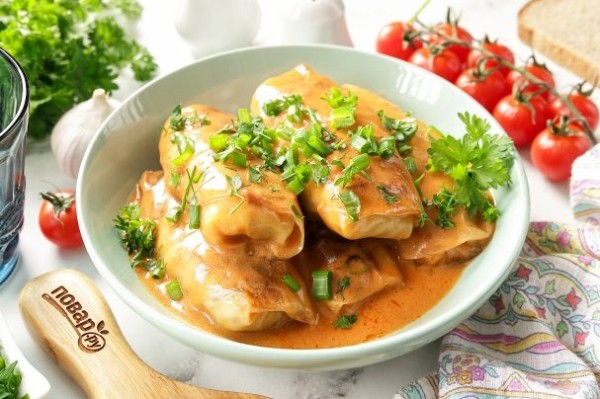 Простой рецепт голубцов Простой рецепт голубцов