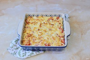 Запеканка из фарша индейки