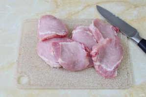 Антрекот из свинины Антрекот из свинины