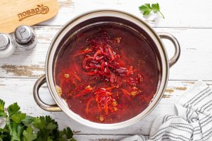 Борщ без мяса