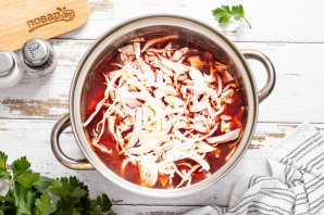 Борщ без мяса