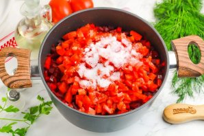 Борщевая заправка на зиму (вкусная) Борщевая заправка на зиму (вкусная)