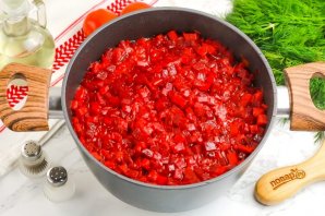 Борщевая заправка на зиму (вкусная) Борщевая заправка на зиму (вкусная)