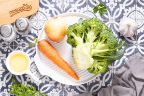 Брокколи с морковью Брокколи с морковью