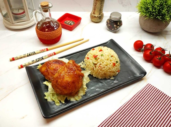 Курица с рисом по-восточному Курица с рисом по-восточному