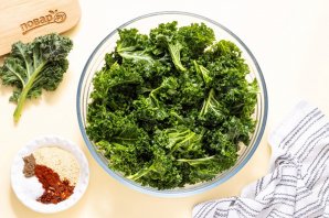 Чипсы из кейла в аэрогриле