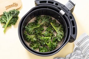 Чипсы из кейла в аэрогриле