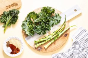 Чипсы из кейла в аэрогриле