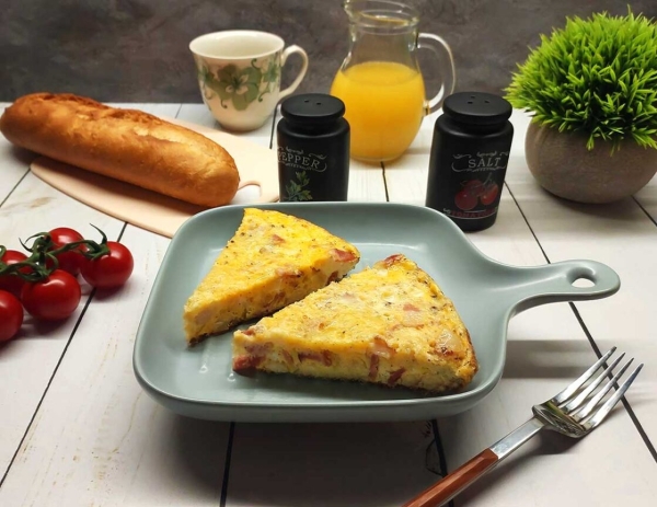 Яичница с беконом и фасолью Яичница с беконом и фасолью