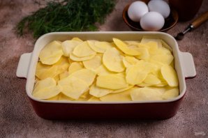 Фарш с картошкой в духовке Фарш с картошкой в духовке