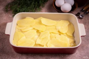 Фарш с картошкой в духовке Фарш с картошкой в духовке