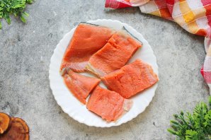 Горбуша в сметане Горбуша в сметане