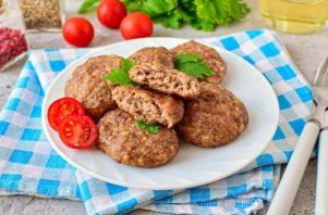 Говяжьи котлеты в духовке