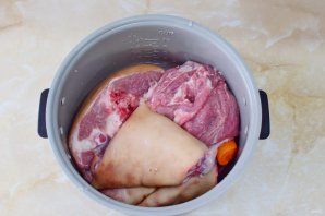 Холодец в мультиварке