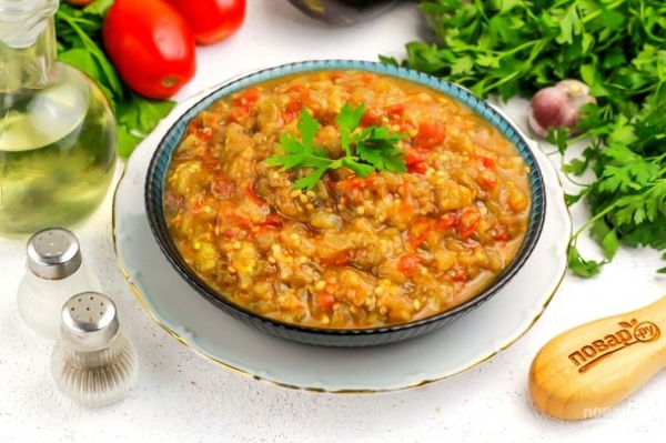 Икра из баклажанов