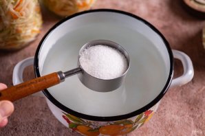 Капуста консервированная