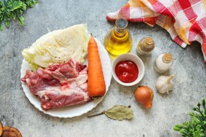 Капуста со свининой Капуста со свининой