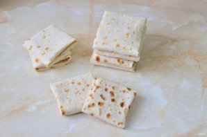 Конвертики с ветчиной и сыром