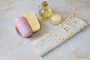 Конвертики с ветчиной и сыром