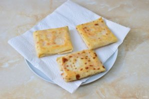 Конвертики с ветчиной и сыром