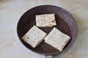 Конвертики с ветчиной и сыром