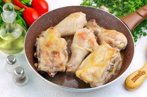 Курица в майонезе с чесноком Курица в майонезе с чесноком