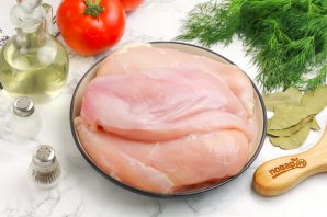 Куриное филе в микроволновке Куриное филе в микроволновке