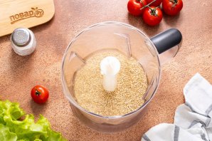 Лепешки из киноа Лепешки из киноа