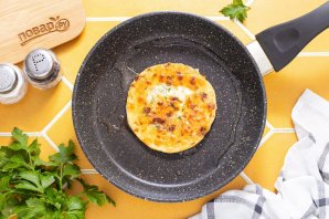 Луковая лепешка