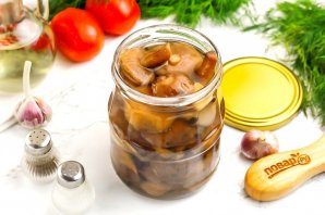 Маринованные маслята
