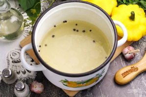 Маринованные патиссоны