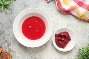 Морс из брусники