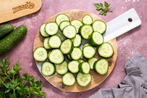 Огурцы с горчицей Огурцы с горчицей