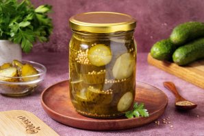 Огурцы с горчицей Огурцы с горчицей