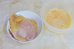 Отбивные из индейки с сыром