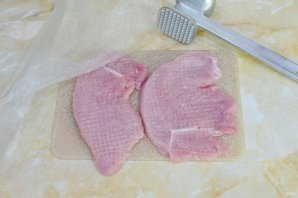 Отбивные из индейки с сыром