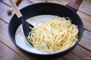 Паста с лимоном и сливками Паста с лимоном и сливками