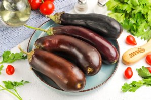 Печеные баклажаны на зиму